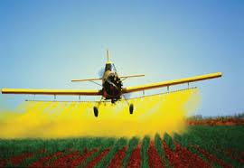 Crop Dusters Spraying Pesticides