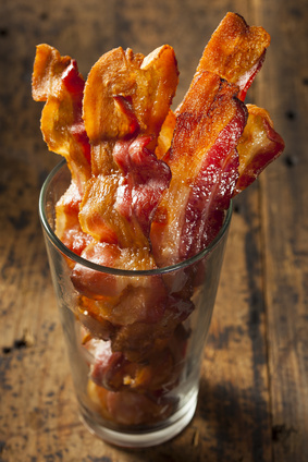 Crispy Organic Unhealthy Bacon