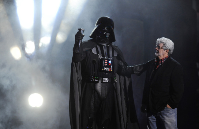 George Lucas and the Boss of the Dark Side